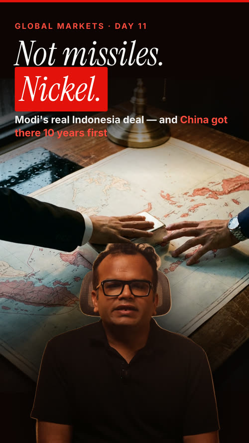 Not missiles. Nickel. Modi's real Indonesia deal